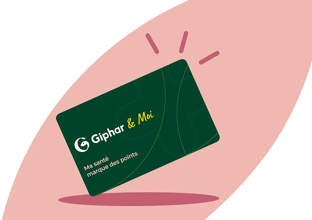 Carte de fidélité Giphar & Moi